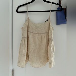 Zara linen top